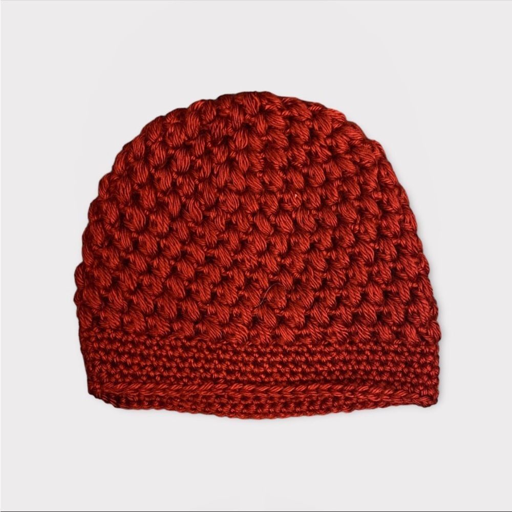 HANDMADE | Kid's Deep Red Knit Toque